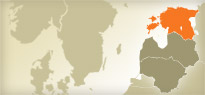 Map of Estonia